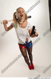 16 2018 01 NIKOL WITH BASEBALL BAT AND GUN